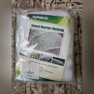 NWT AgFabric 10'x20' White Insect Barrier Netting